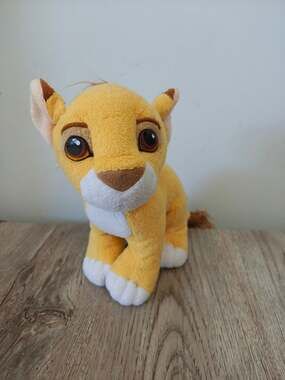 Authentic Mattel Disney Vintage 1993 Lion King Simba Plush